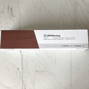 UppaBaby Leather Bumper Bar Cover in Saddle